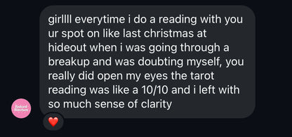 Tarot Reading: 60-Minute 1:1 Online Call