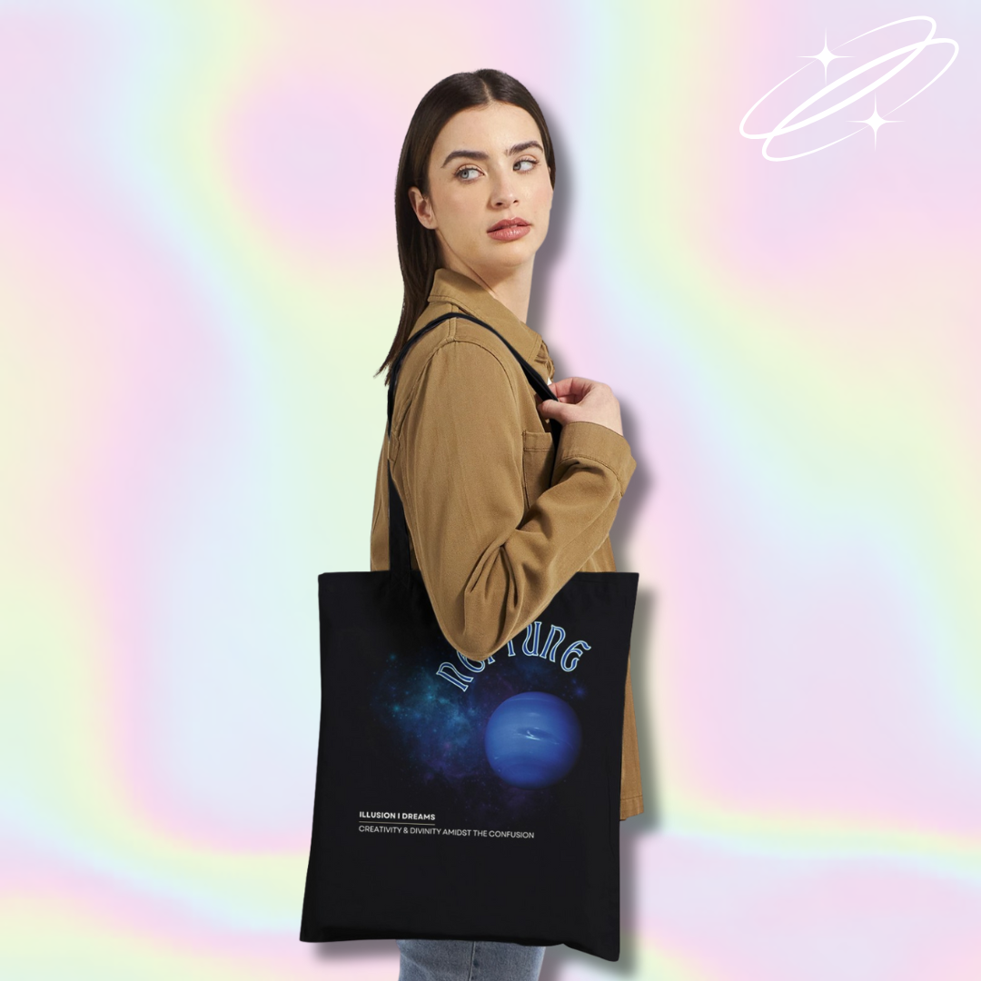 Neptune Tote Bag – Eco-Friendly 100% Cotton Tote Bag