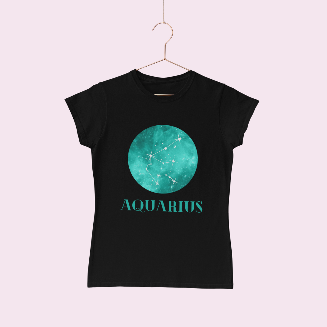aquarius constellation galaxy zodiac shirt 