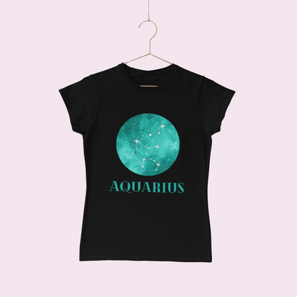 aquarius constellation galaxy zodiac shirt 
