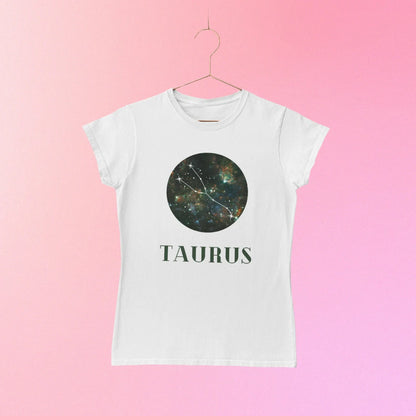 taurus constellation galaxy zodiac shirt