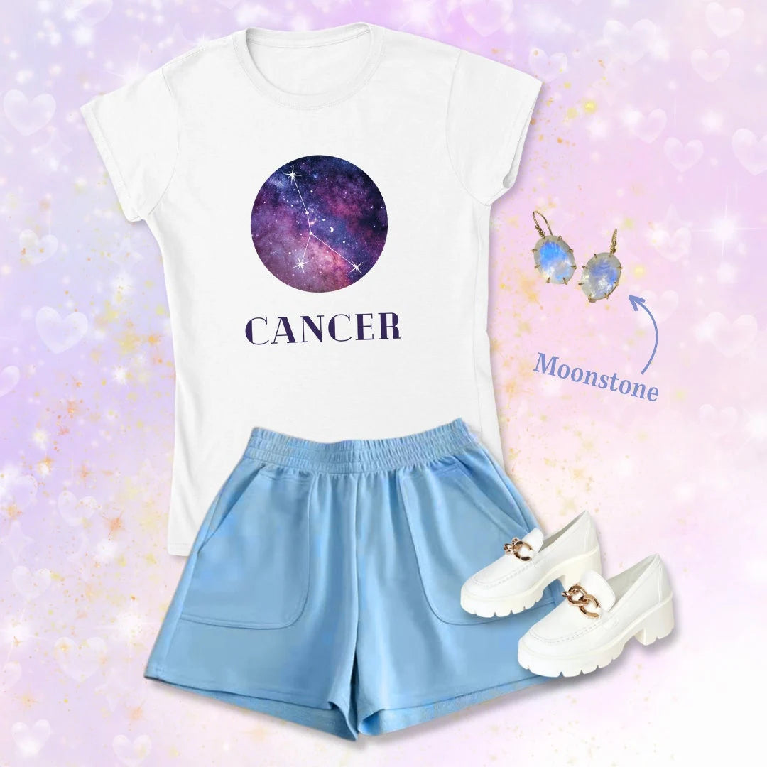 cancer constellation galaxy zodiac shirt outfit inspo