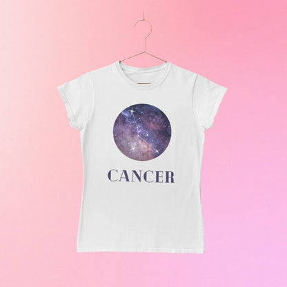 cancer constellation galaxy zodiac shirt