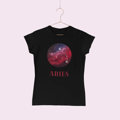 aries constellation galaxy zodiac shirt