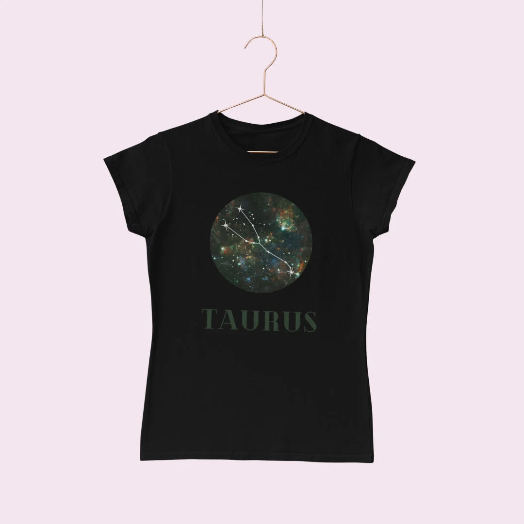 taurus constellation galaxy zodiac shirt