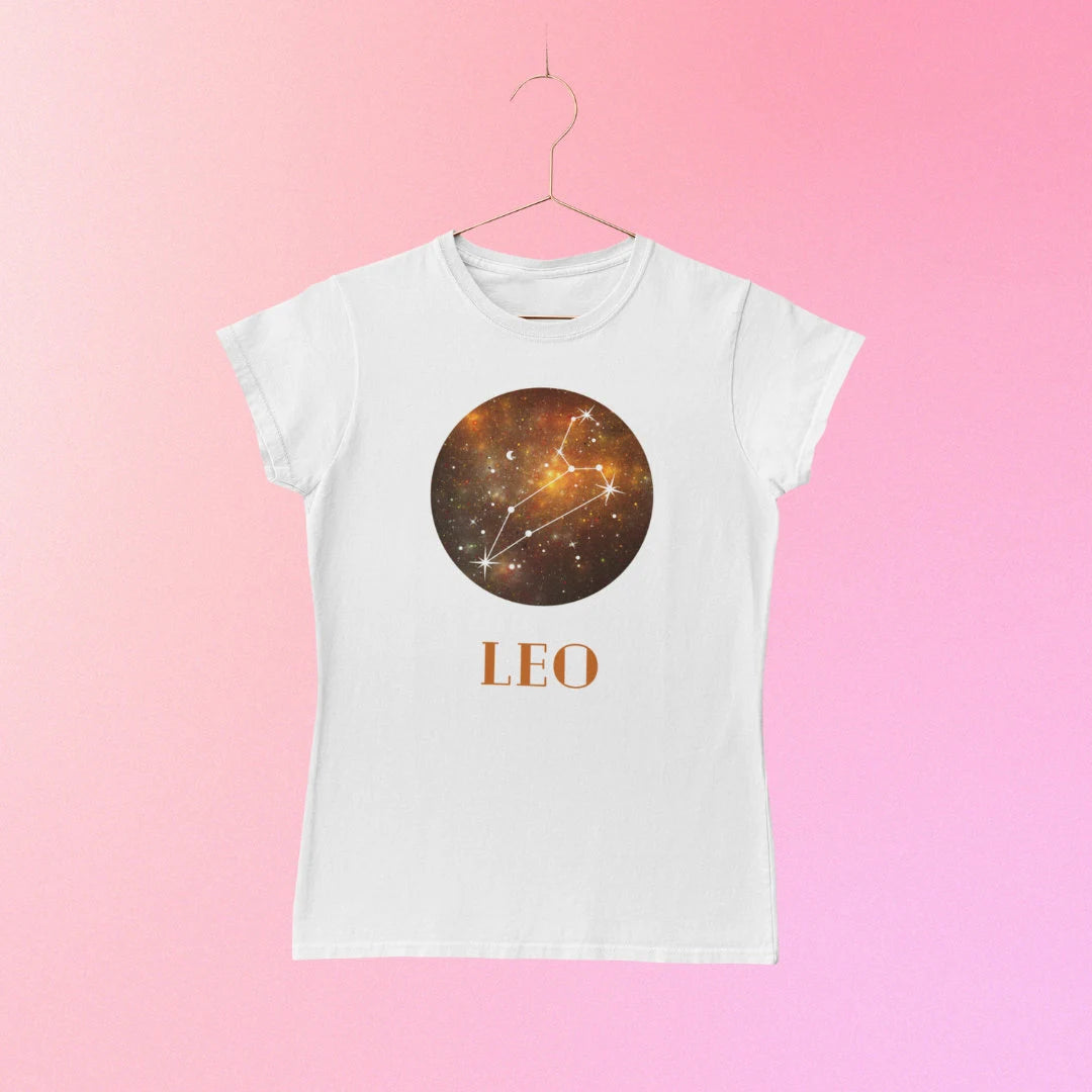 leo constellation galaxy zodiac shirt