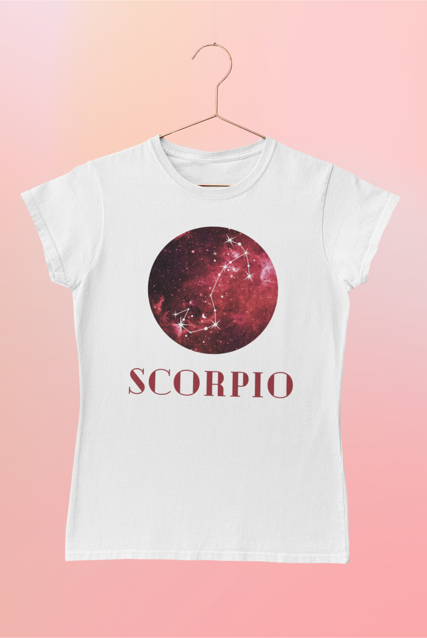 scorpio constellation galaxy zodiac shirt 