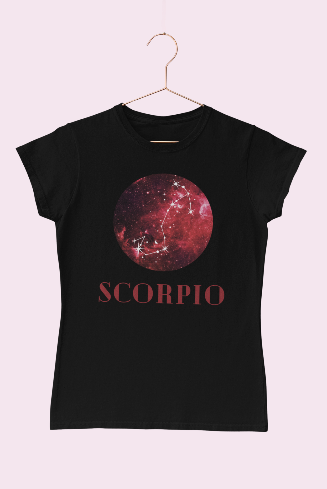 scorpio constellation galaxy zodiac shirt 