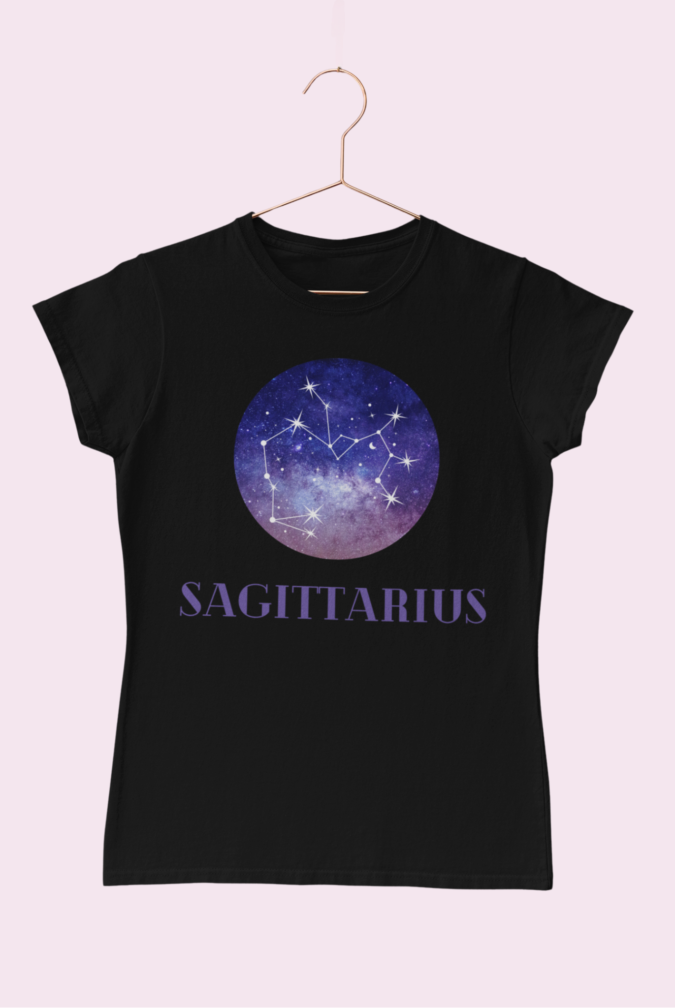 Sagittarius constellation galaxy zodiac shirt 