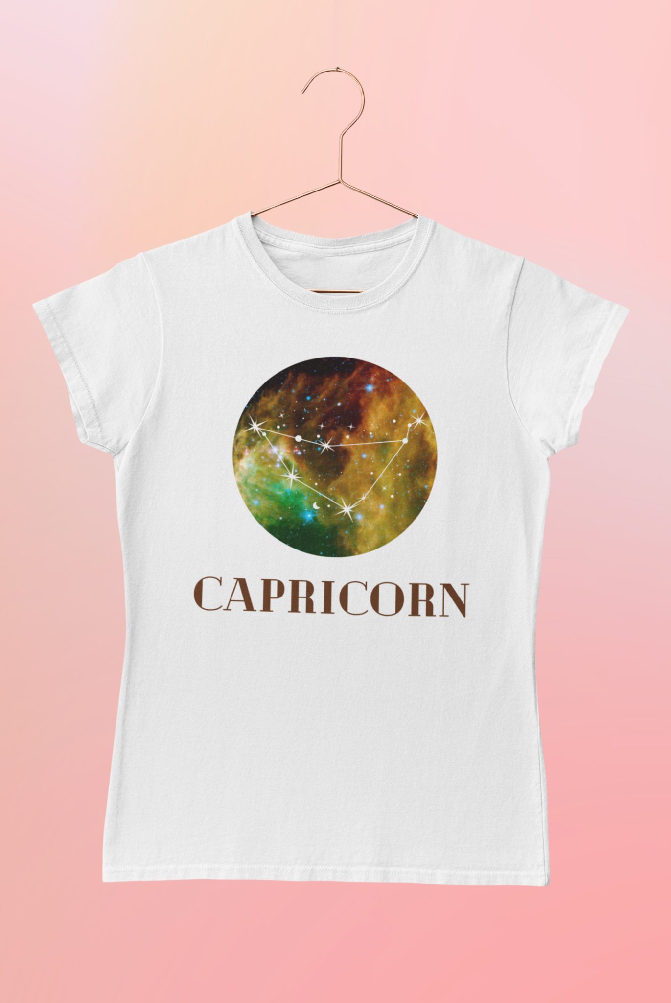Capricorn constellation galaxy zodiac shirt 